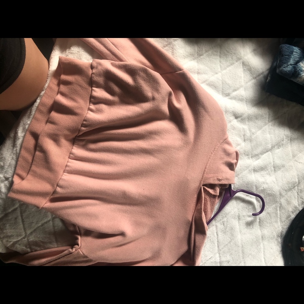 crop hoodie